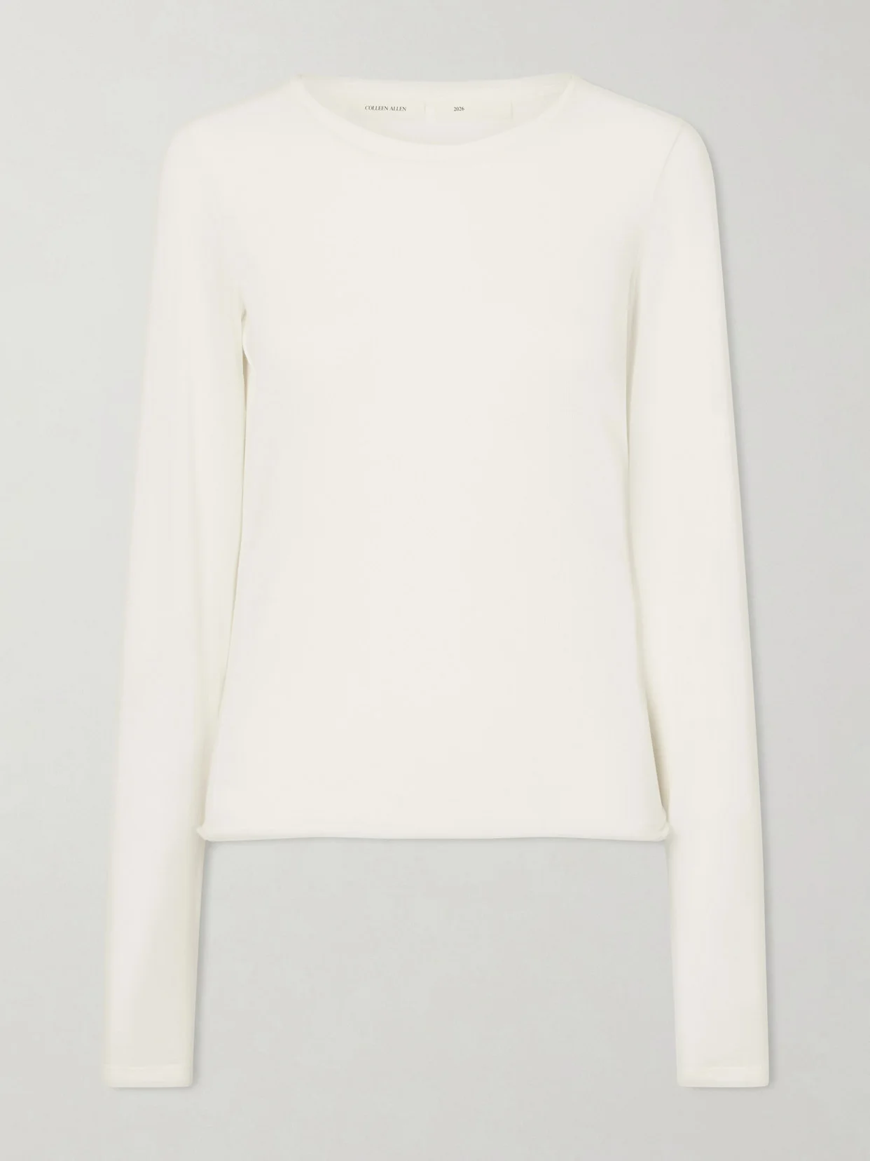 Tencel-blend T-shirt - 1