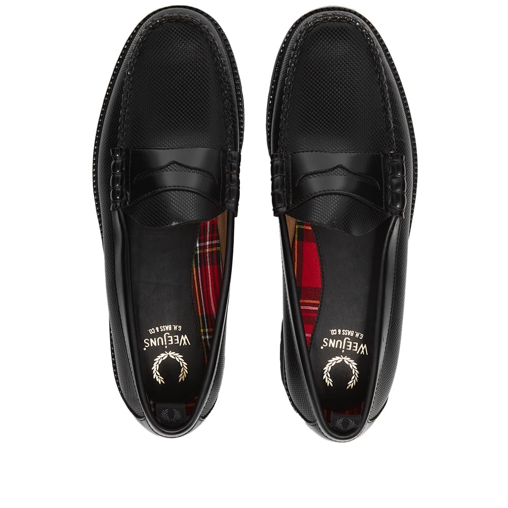 Fred Perry X G.H.Bass Txt Penny Loafer - 5