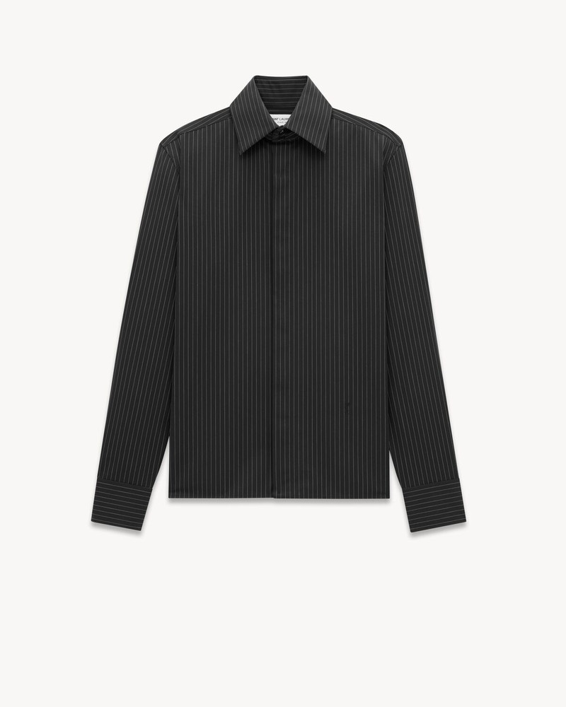 CASSANDRE SHIRT IN STRIPED POPLIN 1