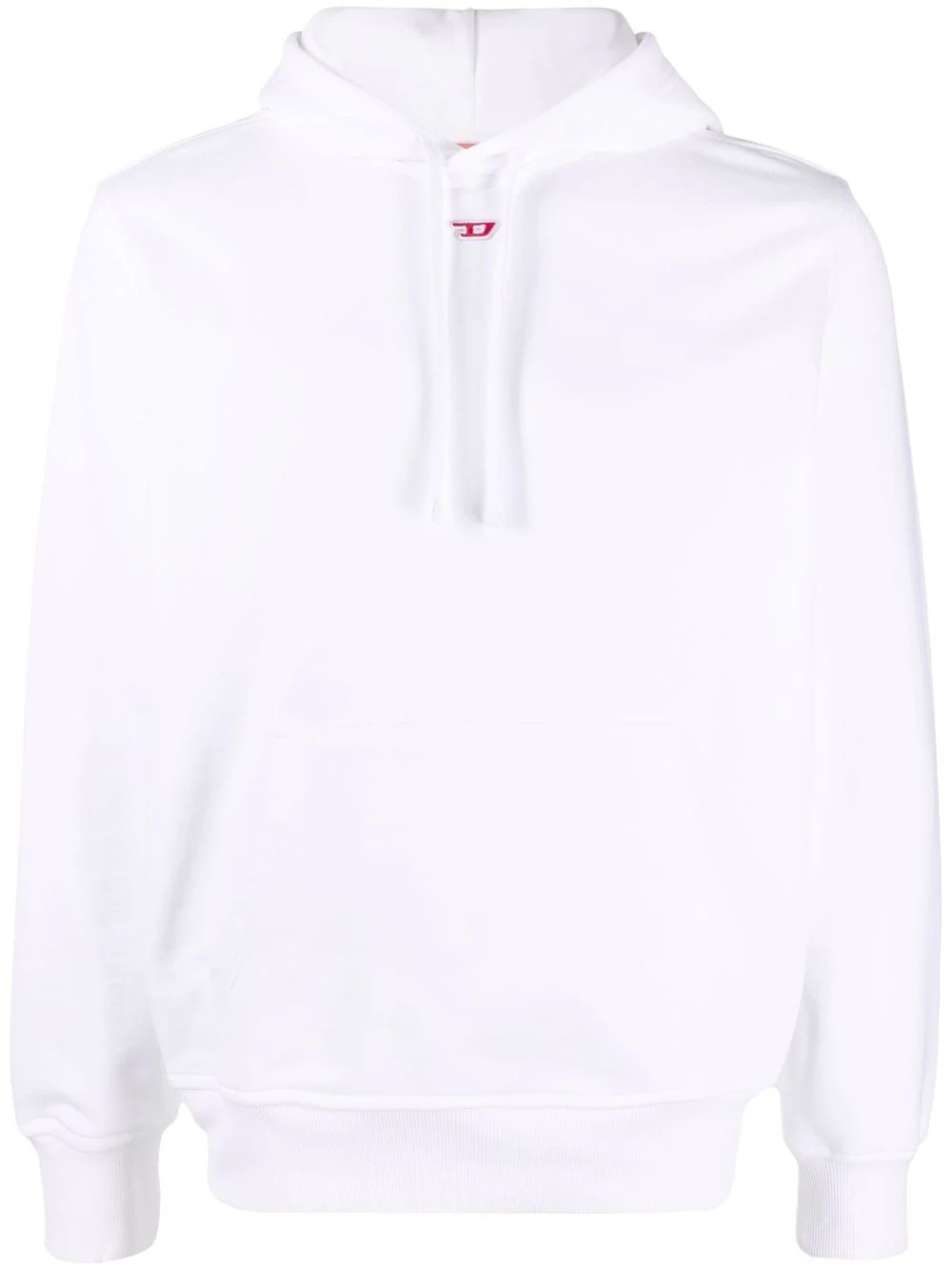 logo-print hoodie - 1