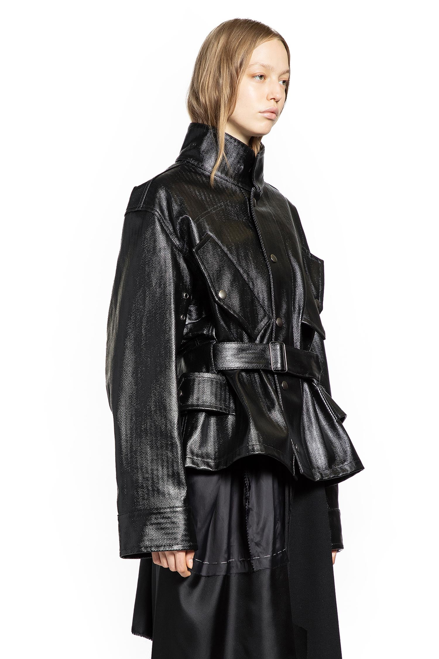 Maison Margiela Woman Black Jackets - 2