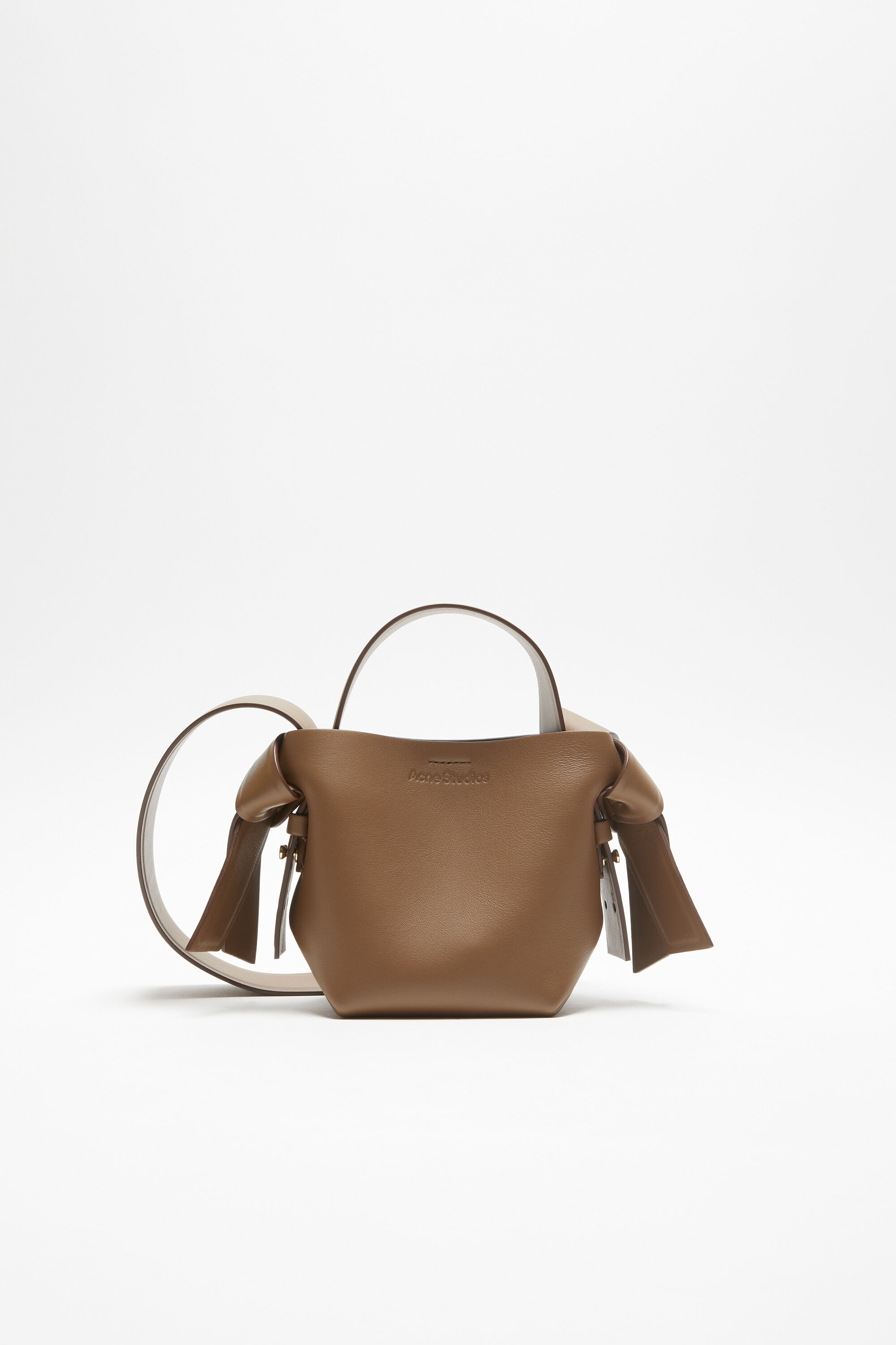 Musubi micro tote - Camel brown - 1