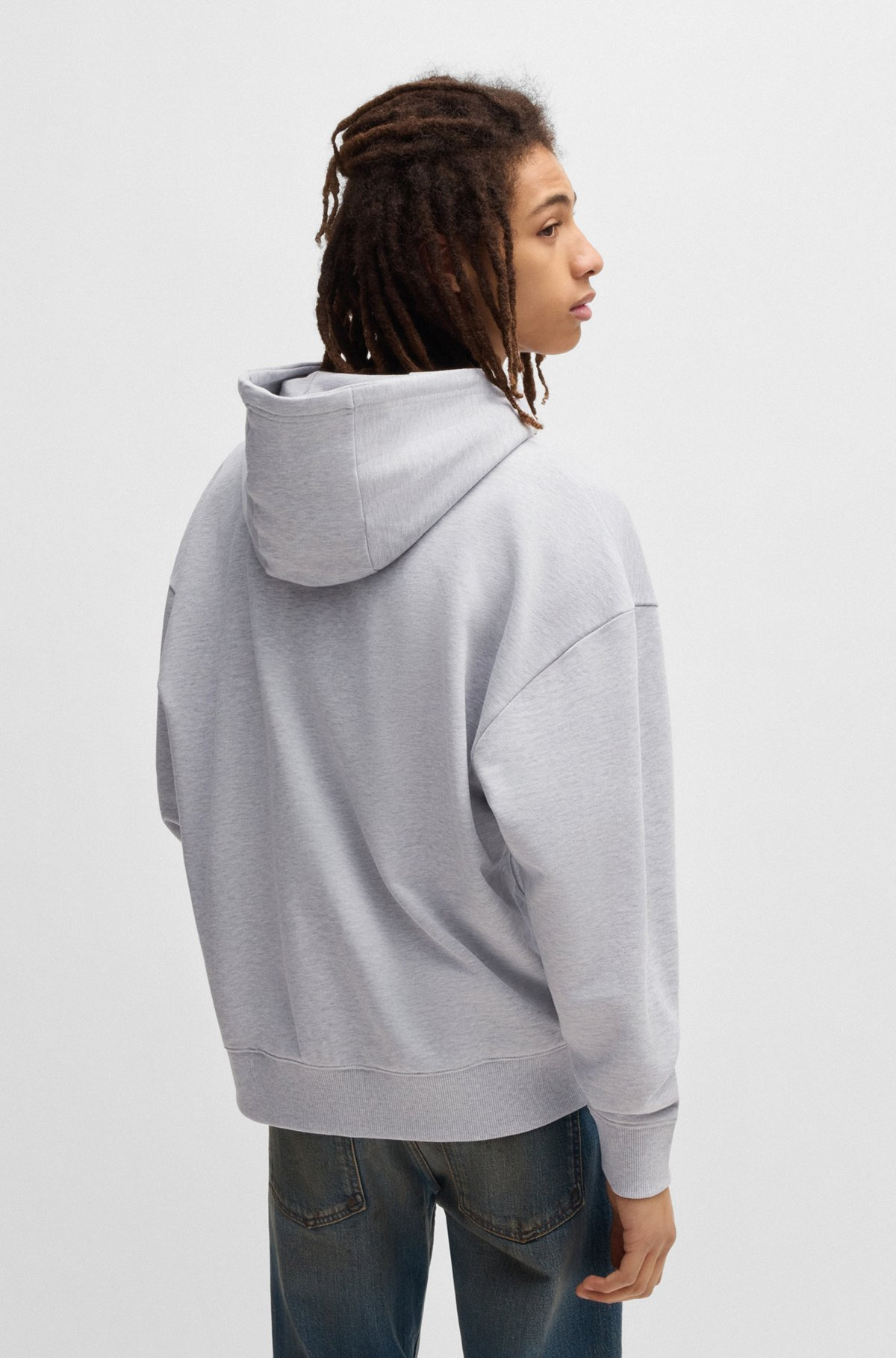 ALL-GENDER RELAXED-FIT HOODIE IN COTTON TERRY - 6