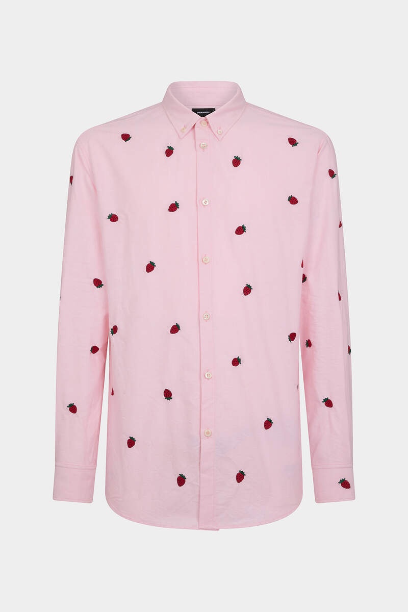 EMBROIDERED FRUITS SHIRT - 1