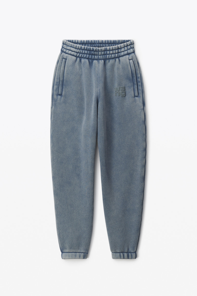 PUFF LOGO SWEATPANT IN STRUCTURED TERRY 1