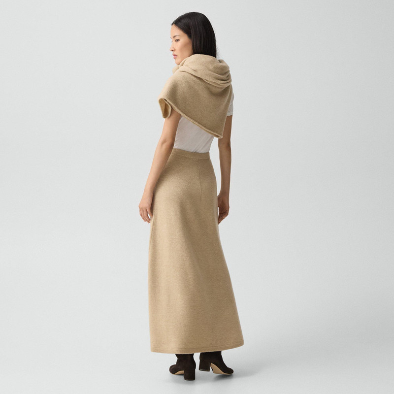 Theory Knit Pull-On Skirt in Astor Wool outlook
