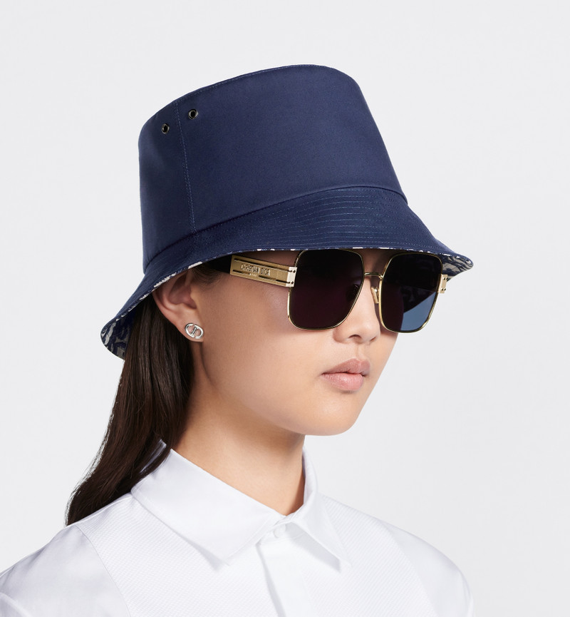 Dior Reversible Teddy-D Small Brim Bucket Hat outlook