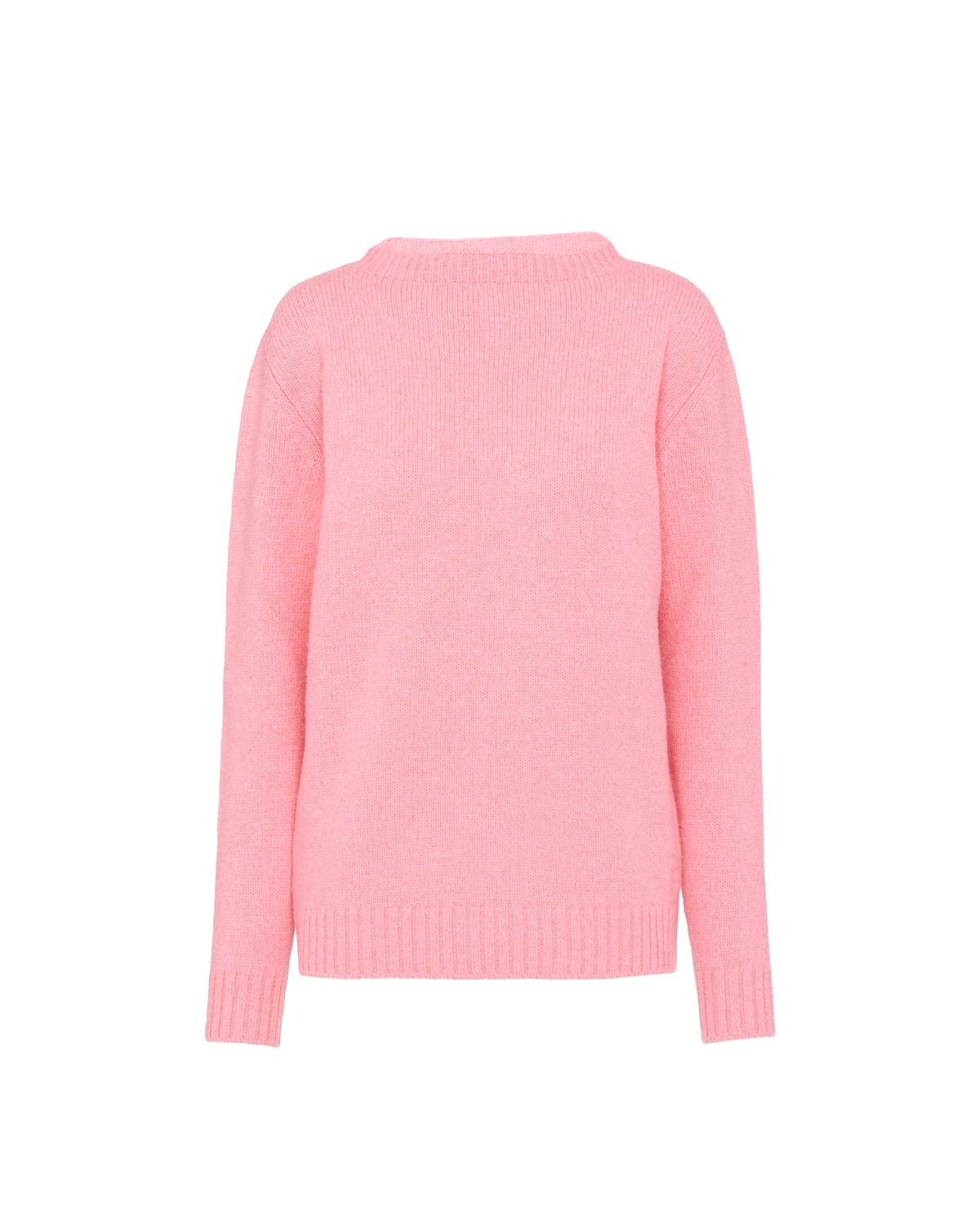 Wool and cashmere crew-neck sweater - 1