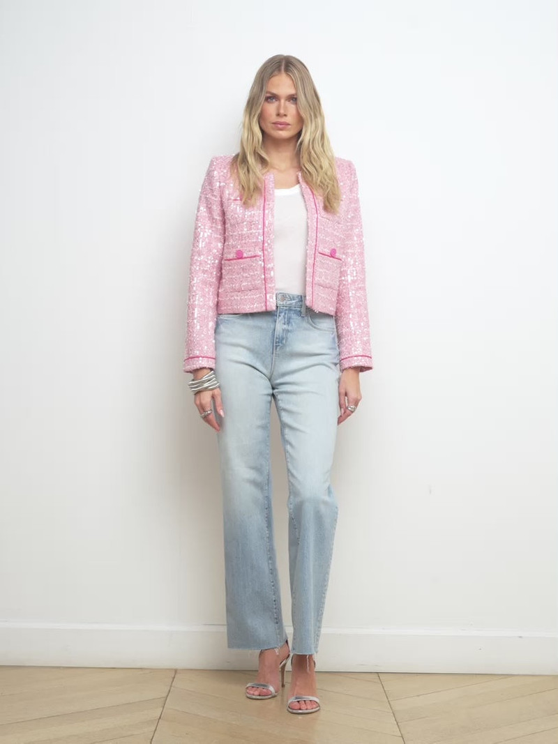 Niko Sequin Tweed Jacket 7