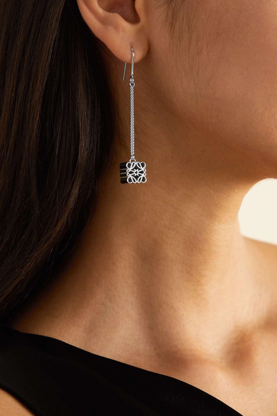 Loewe Anagram sterling silver earrings outlook