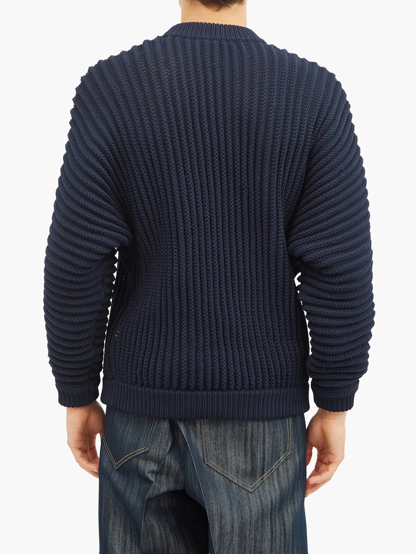 Ribbed-knit sweater - 5