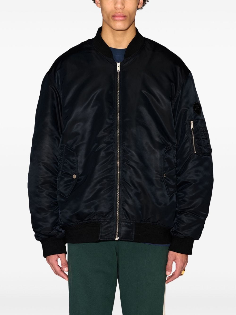 padded bomber jacket - 3