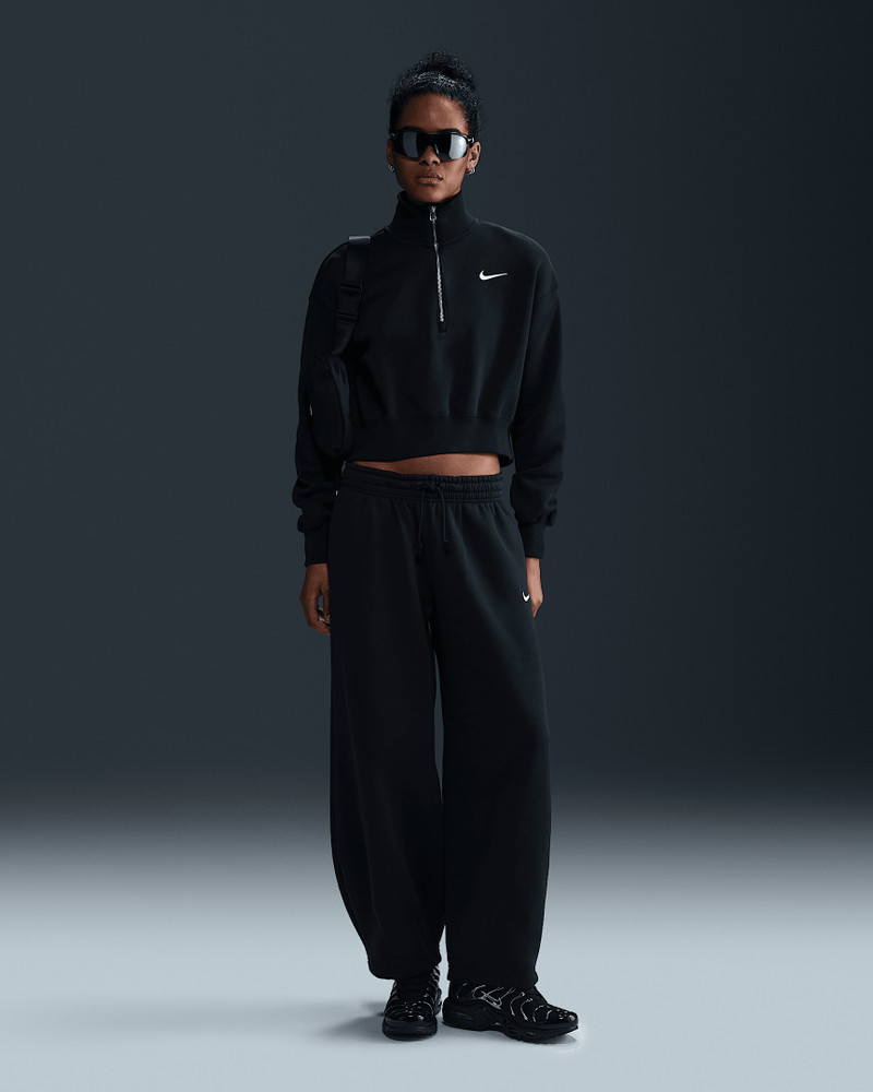 Nike Sportswear Phoenix Fleece Women's Mid-Rise Oversized Tapered Pants 1
