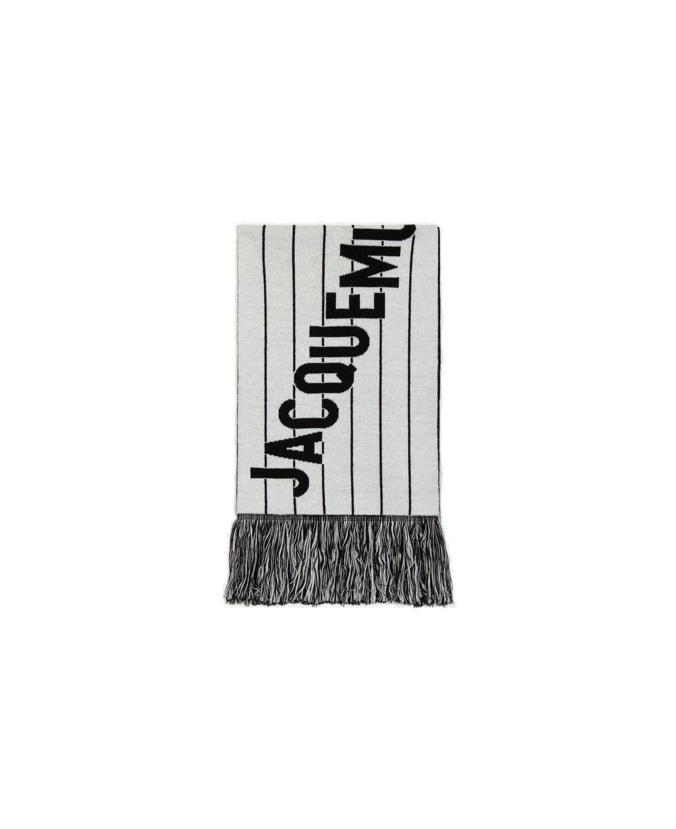 Two-toned Fringed Scarf - 2