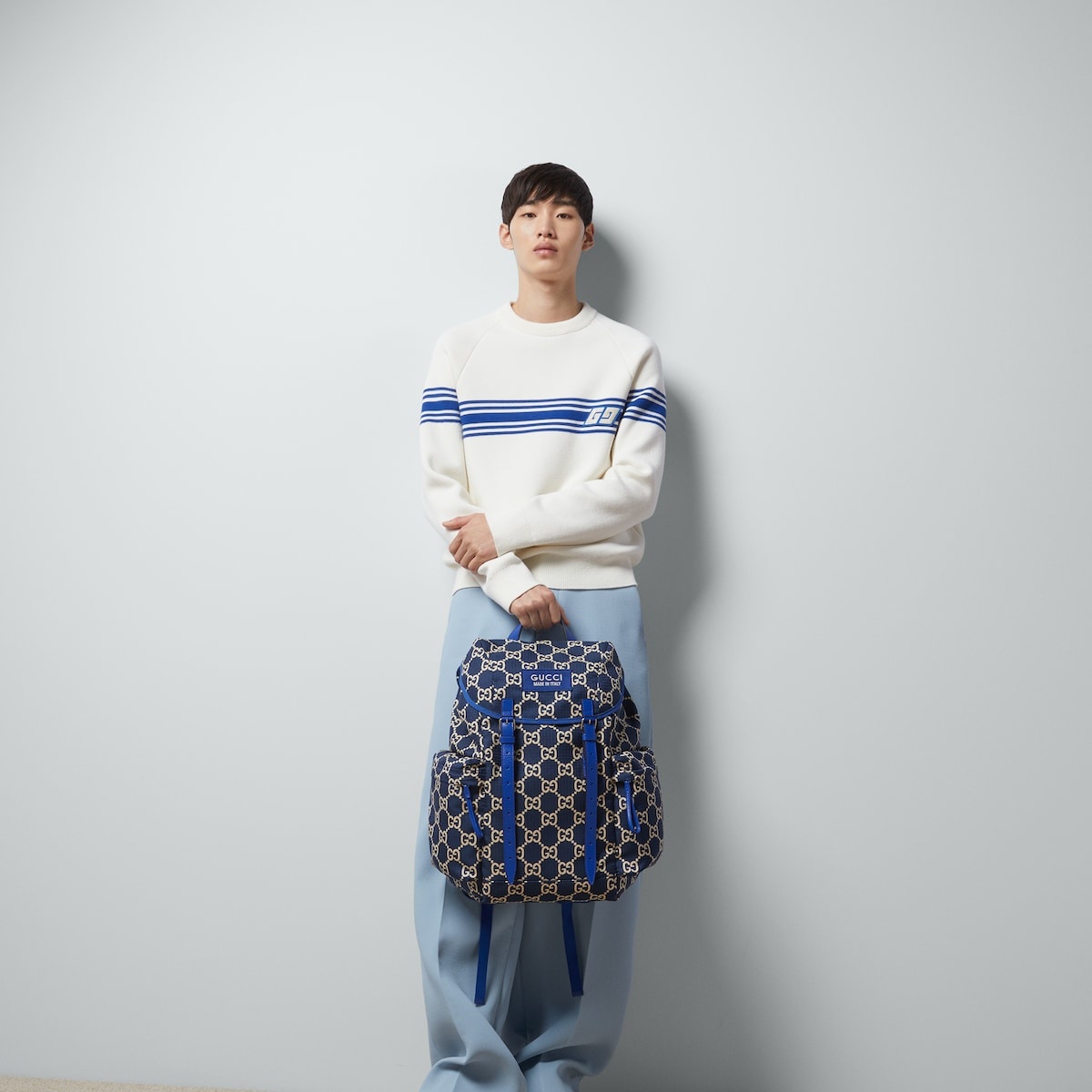 Large GG ripstop backpack - 2