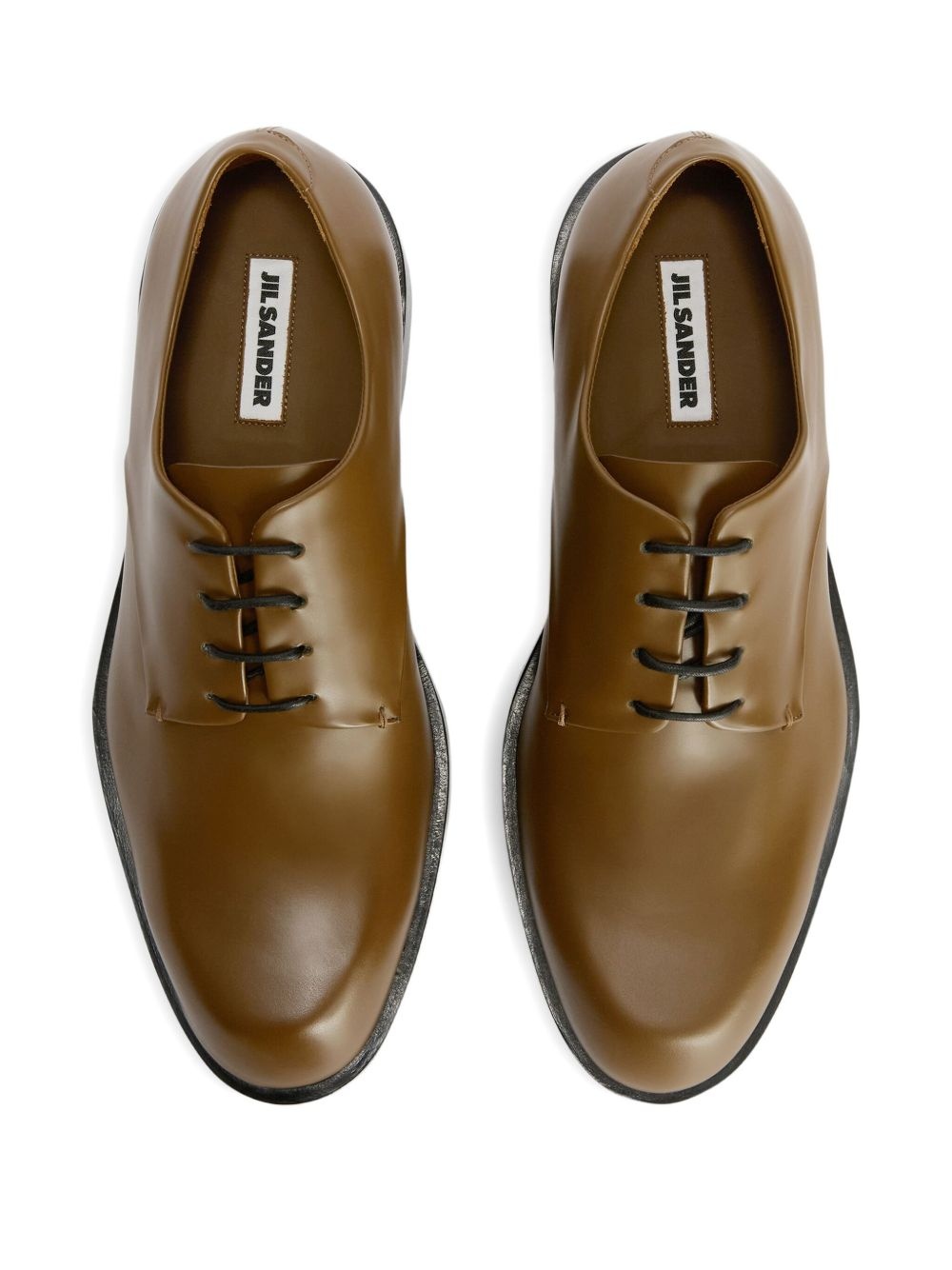 leather Derby shoes - 4