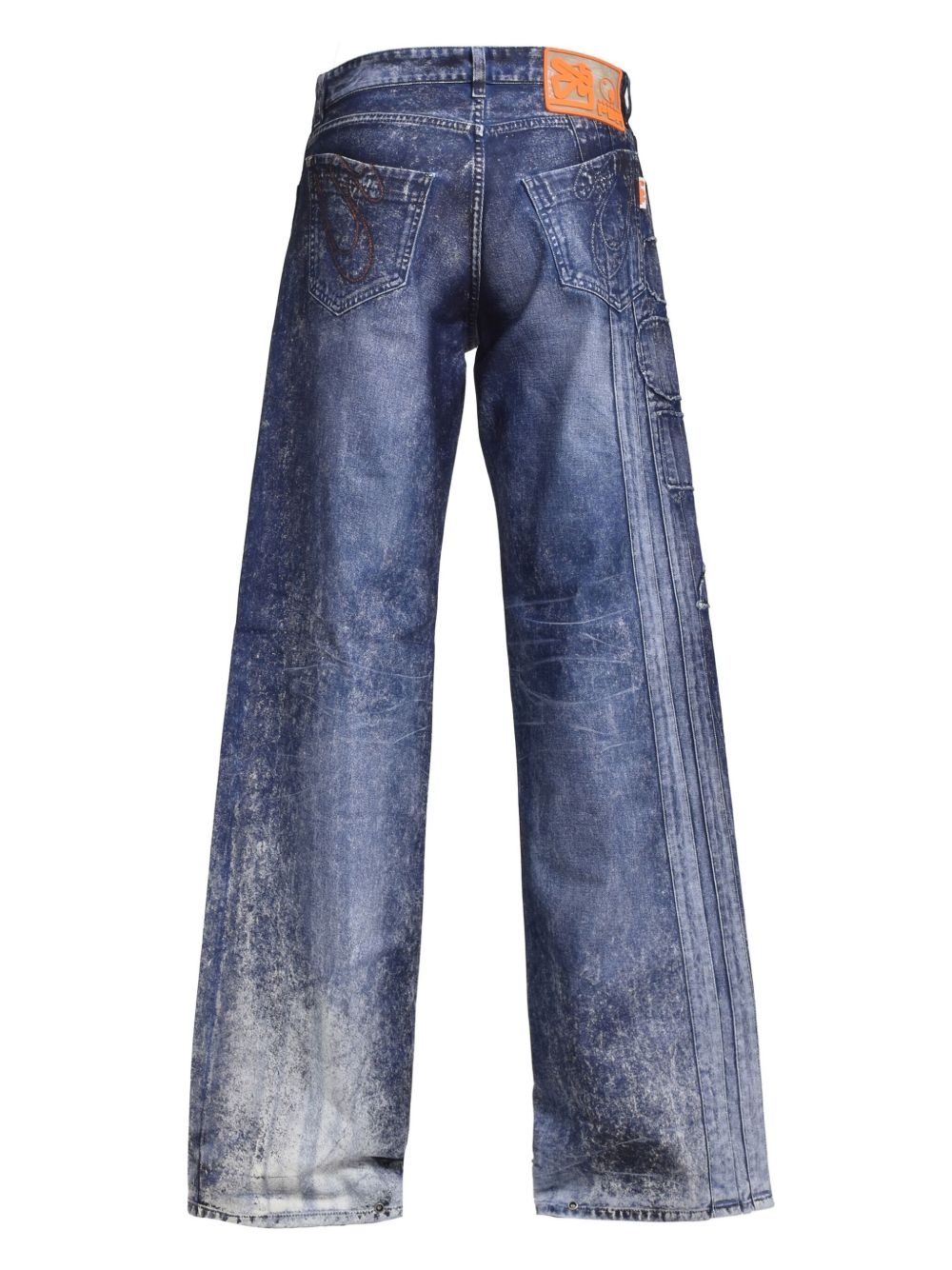 wide-leg jeans - 4