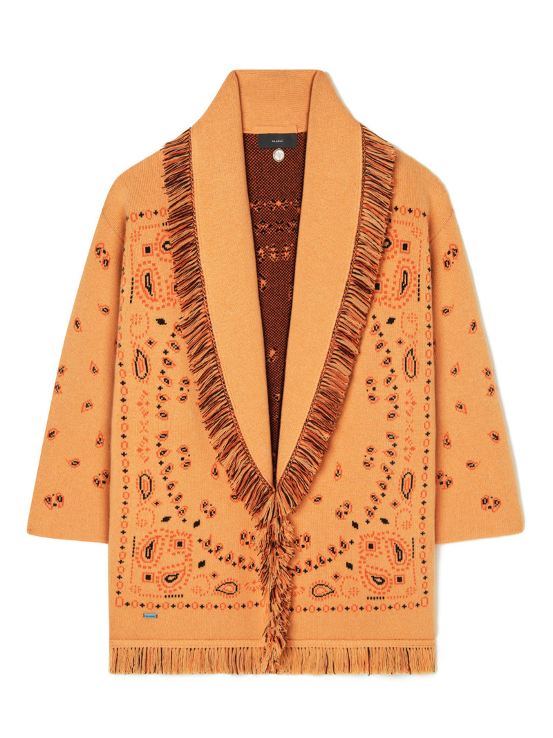 Bandana Jacquard Cardigan 1