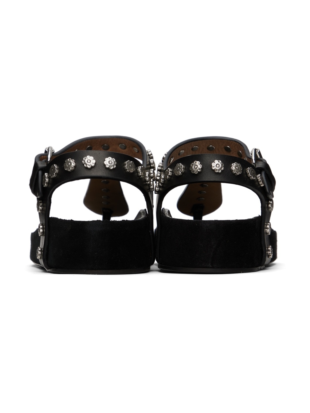 Black Enore Sandals - 2