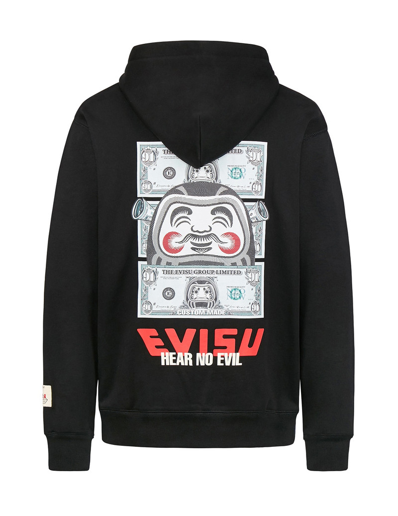 DARUMA BANKNOTE PRINT HOODIE 2