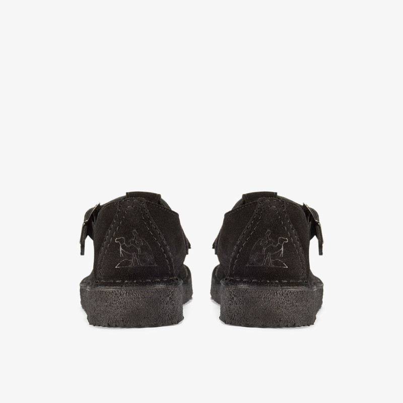 Nomad T Bar Black Suede 5