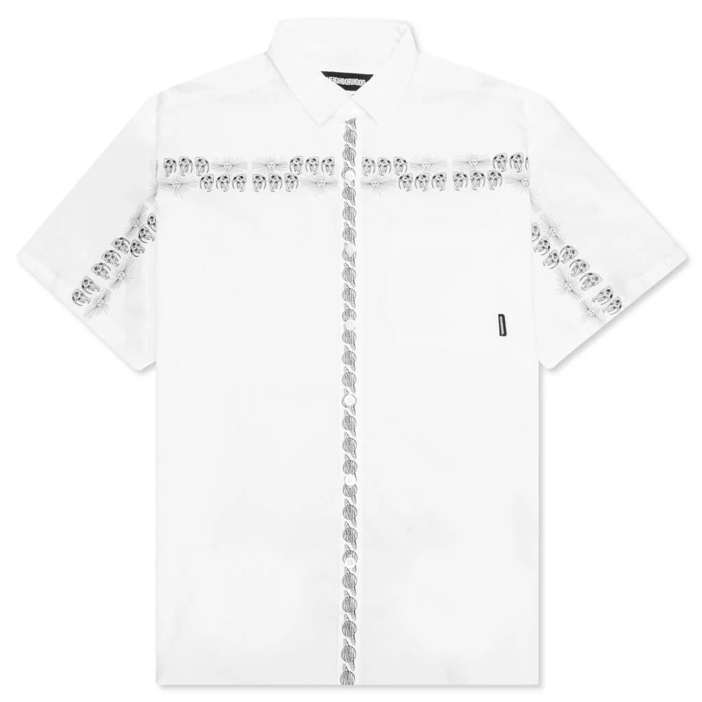 NEIGHBORHOOD X DR. WOO SHIRT - WHITE - 1