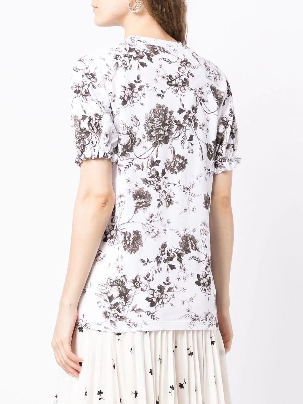 Beatrice floral-print cotton T-shirt - 4