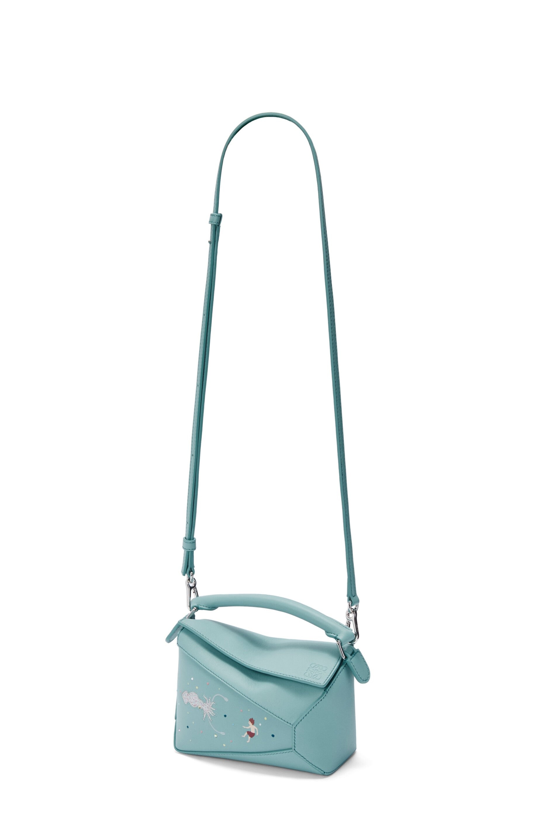 Squid mini Puzzle bag in nappa calfskin - 7