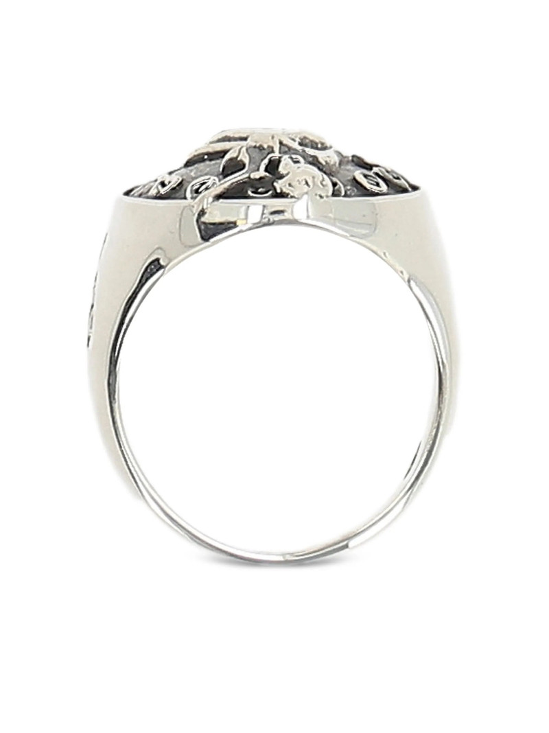 Enfants Riches Déprimés Enfants Riches Déprimés Engraved-motif Sterling-silver Ring outlook