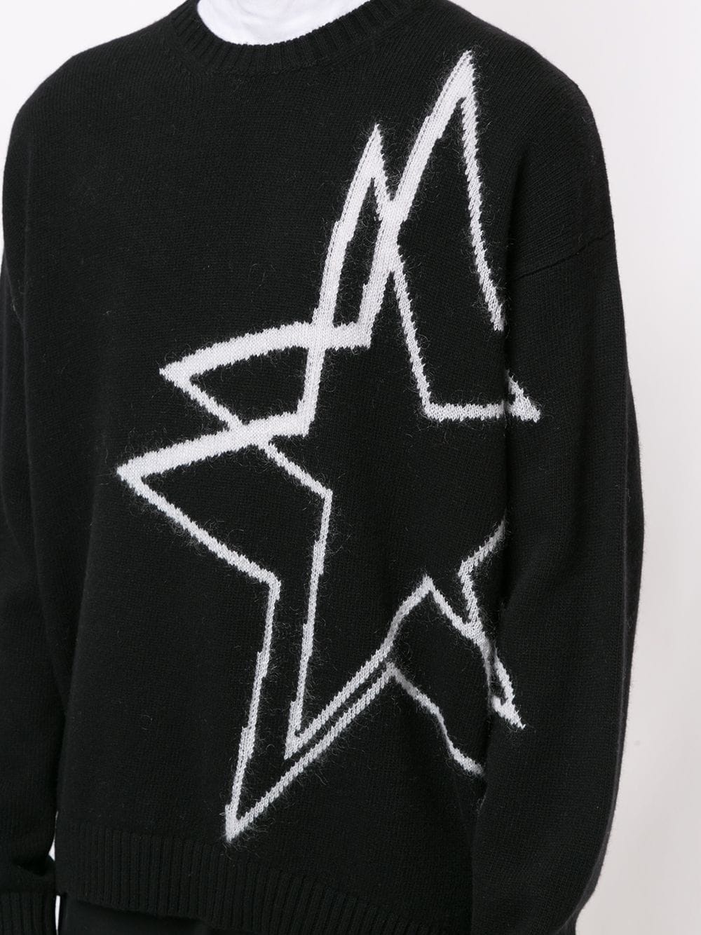 Intarsia-Star Sweater  - 5