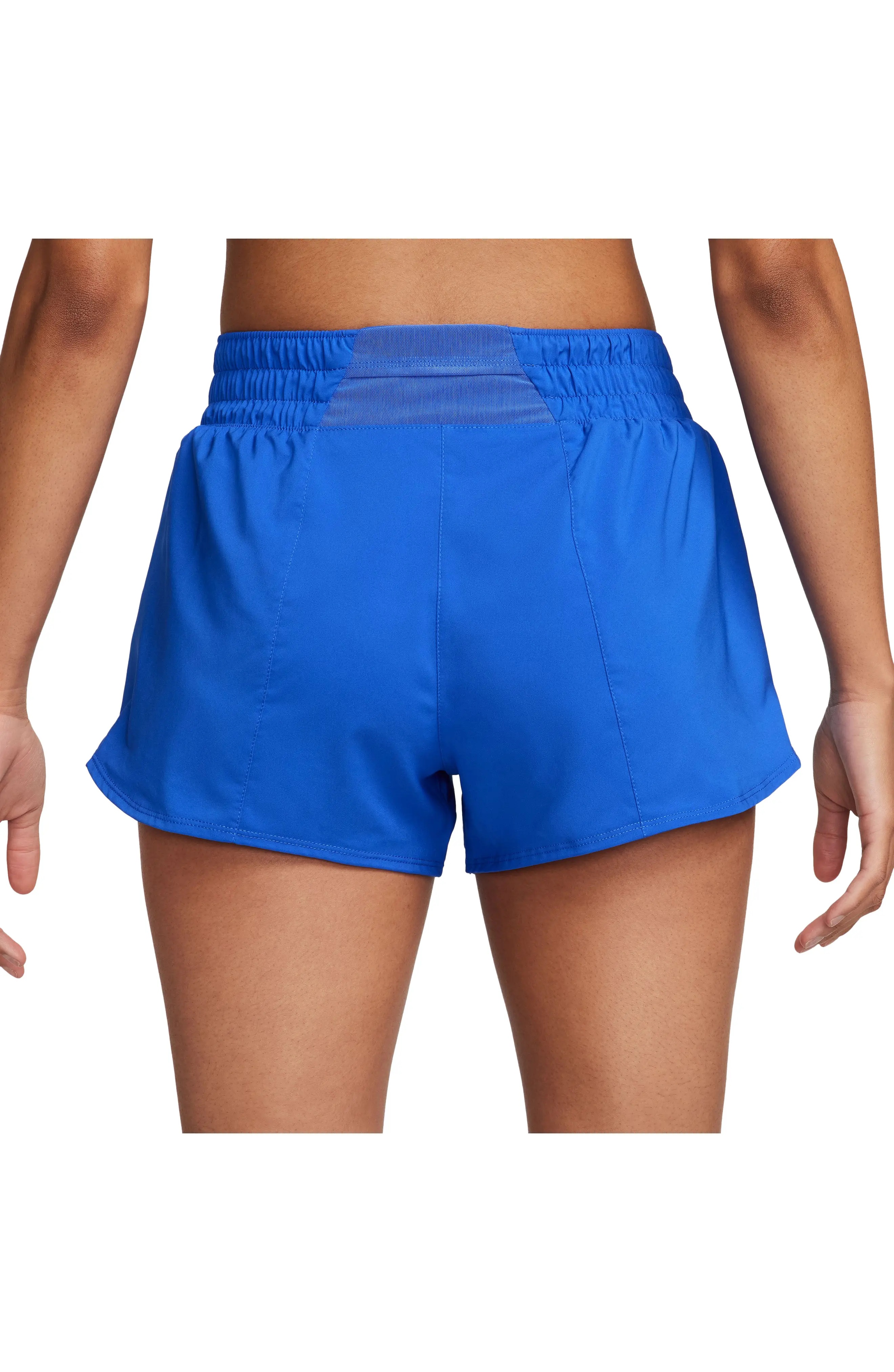 Dri-FIT One Shorts in Hyper Royal/Reflective Silver - 2