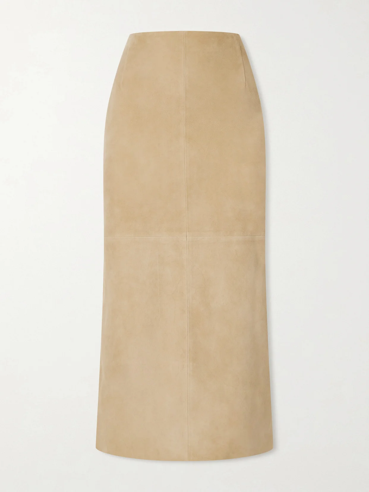 Selly Suede Midi Skirt - 1