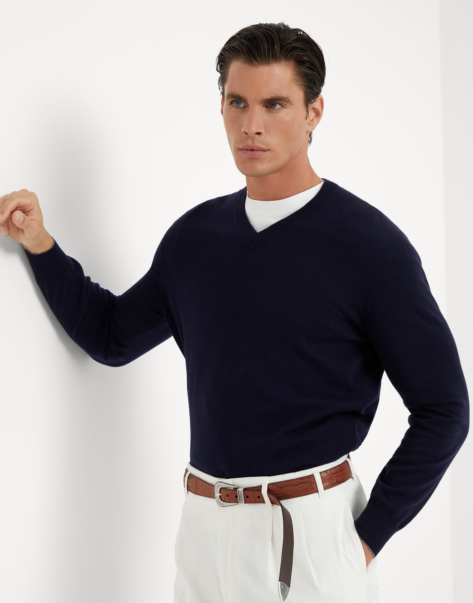 Cashmere Lithe yarn sweater - 4