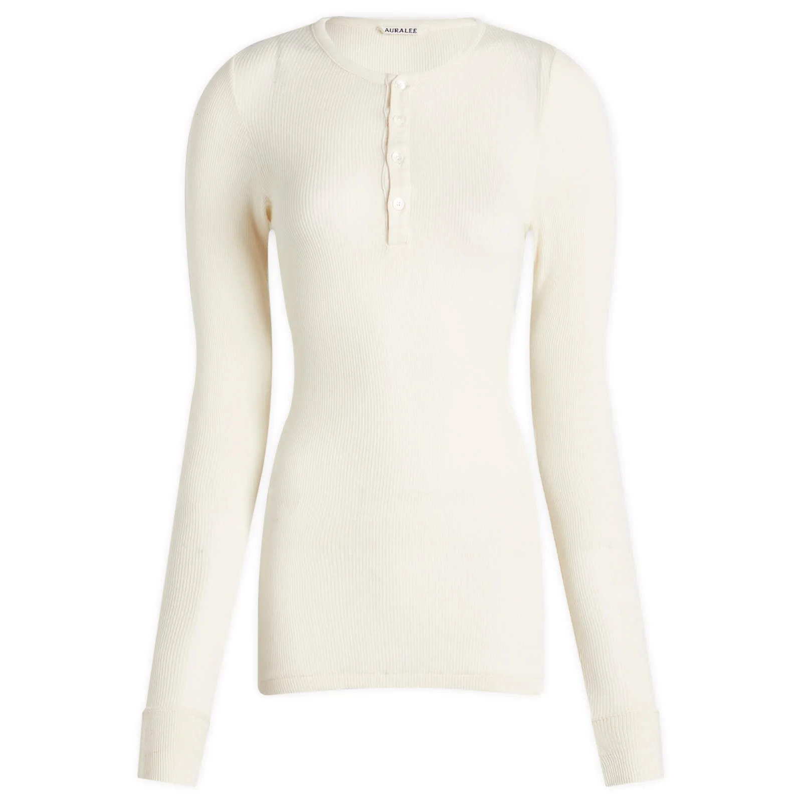 Auralee Organic Soft Rib Pullover - 1