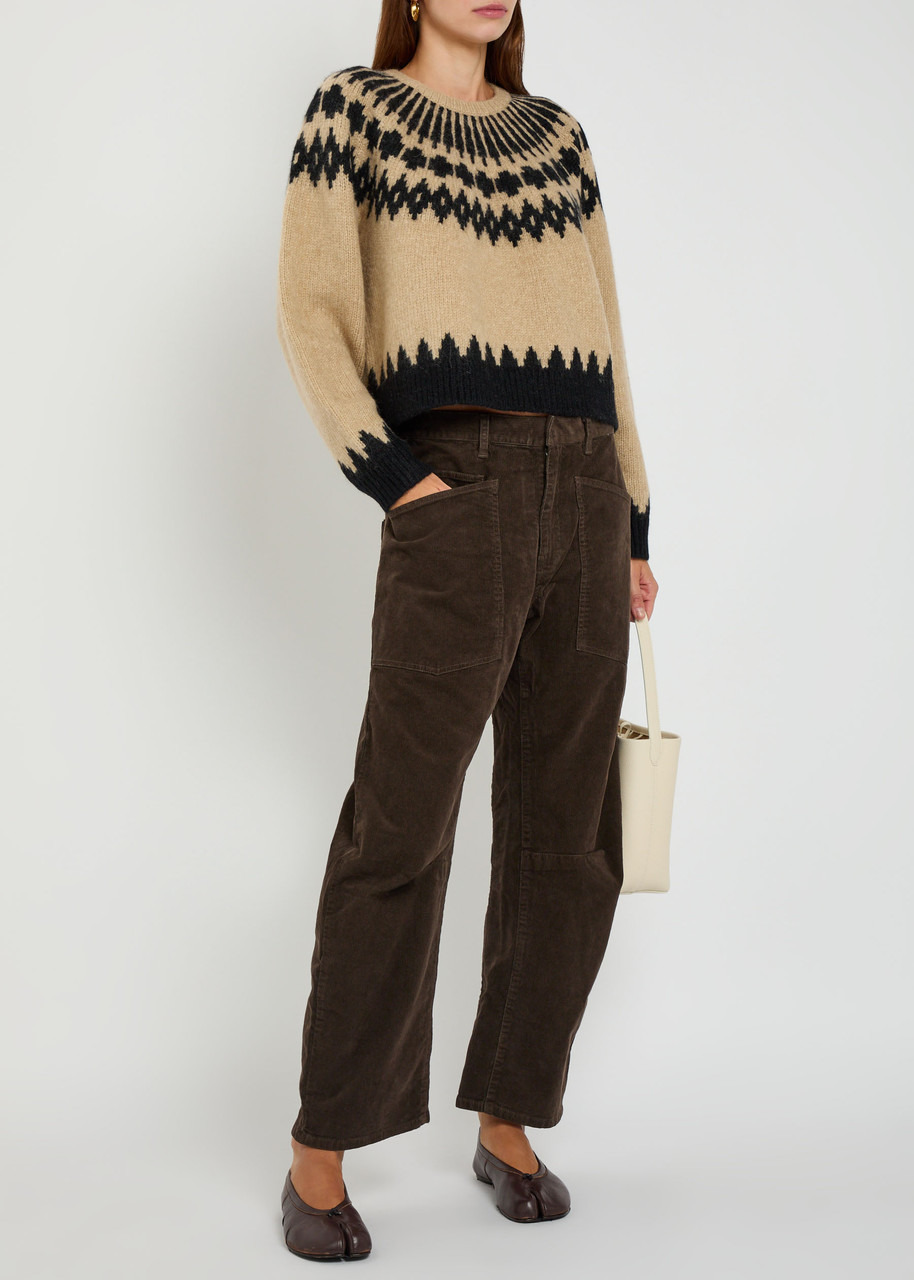 Nili Lotan Shon Barrel-leg Corduroy Trousers - 4