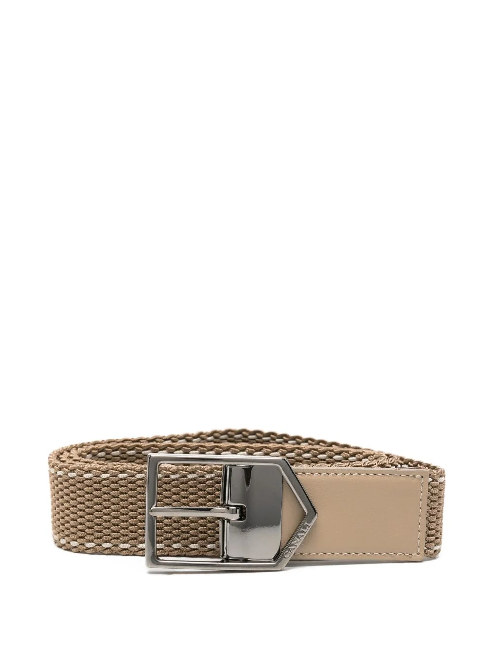 woven buckle belt - 1