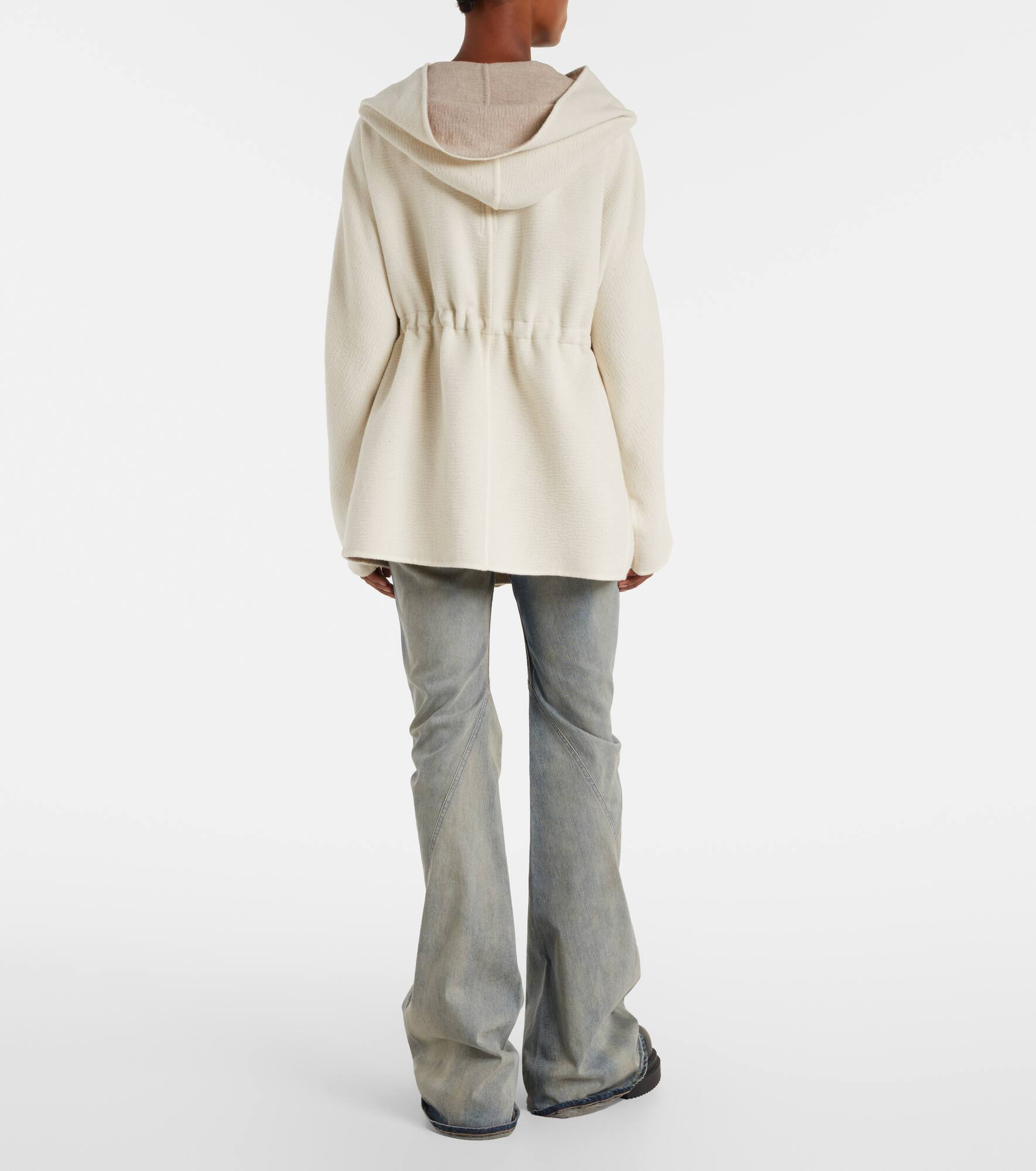 Camel and wool jacket - 3