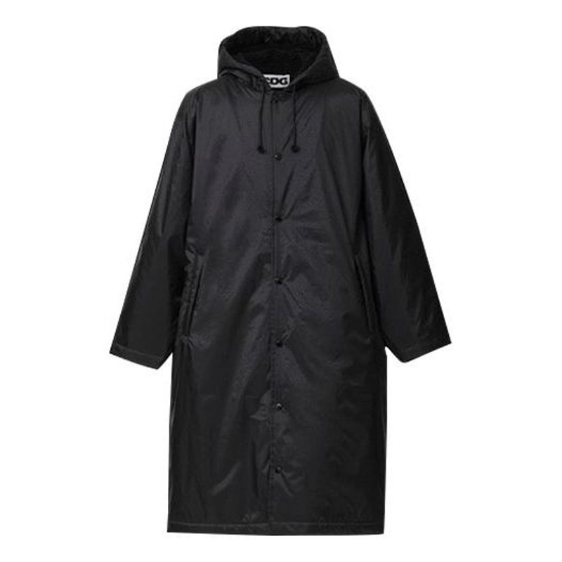 COMME des GARCONS Bench Boa Lined Coat 'Black' SZ-C002-051-1 - 1