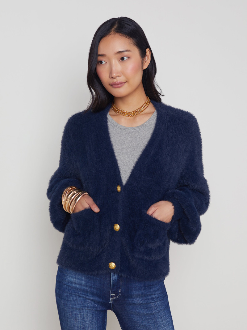 L'AGENCE Harriet Cardigan outlook