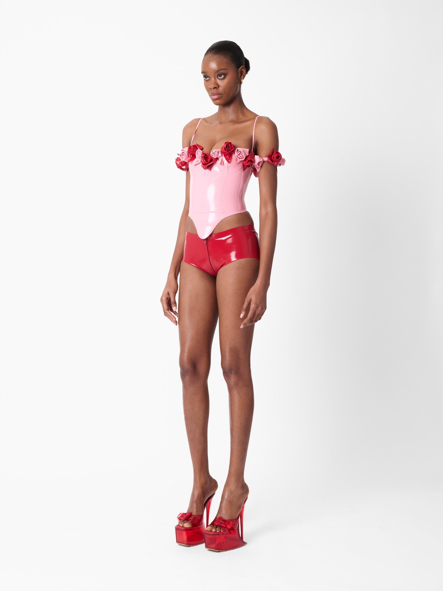 FANTASY CORSET TOP PINK - 5