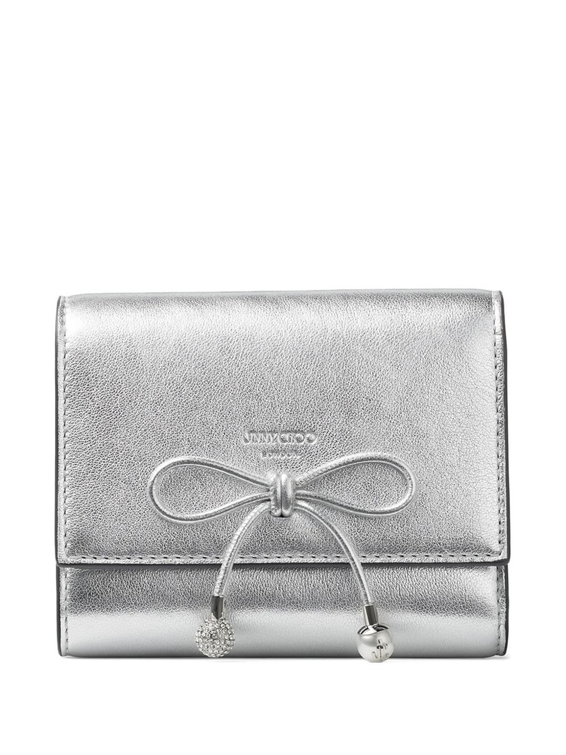 Marinda bow-detail wallet 1