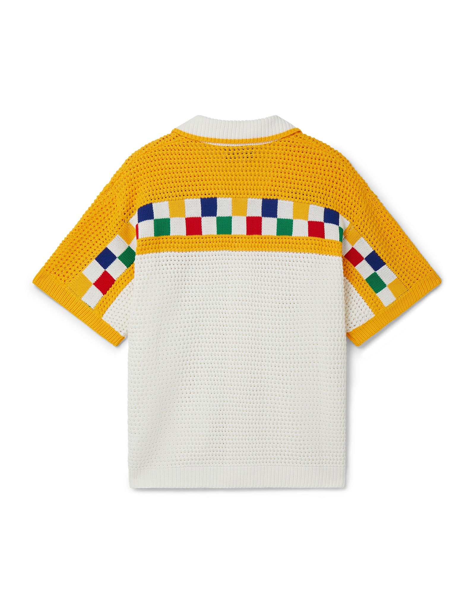 CASABLANCA Crochet Knit Shirt | REVERSIBLE