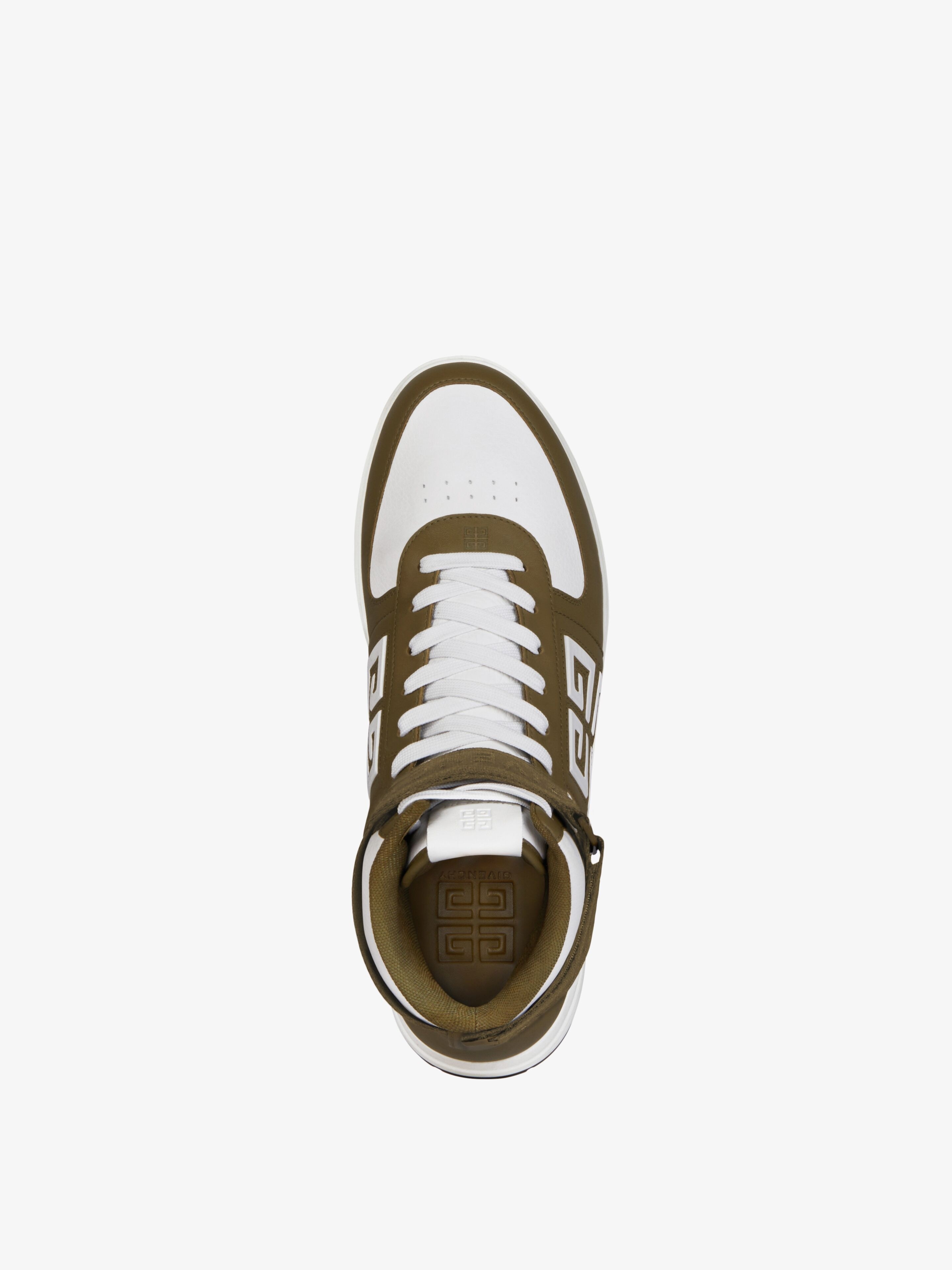 G4 HIGH TOP SNEAKERS IN LEATHER - 4