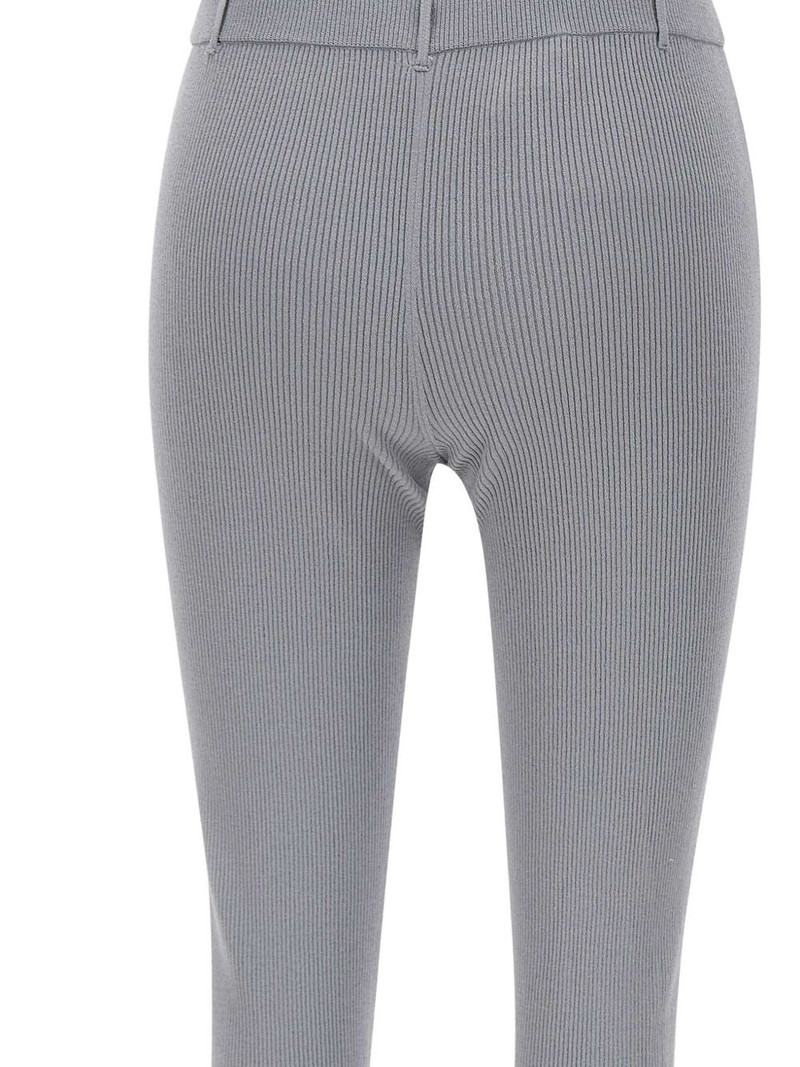 ribbed flared trousers 5