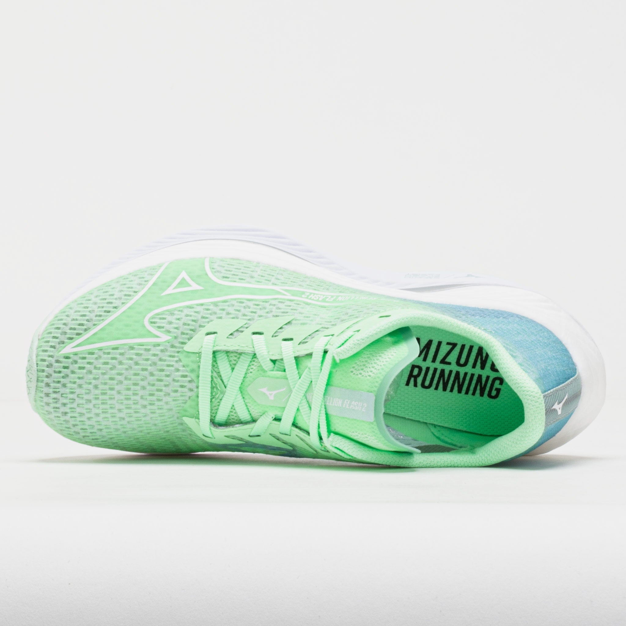 Mizuno Wave Rebellion Flash 2 Women's Neo Mint/White - 3