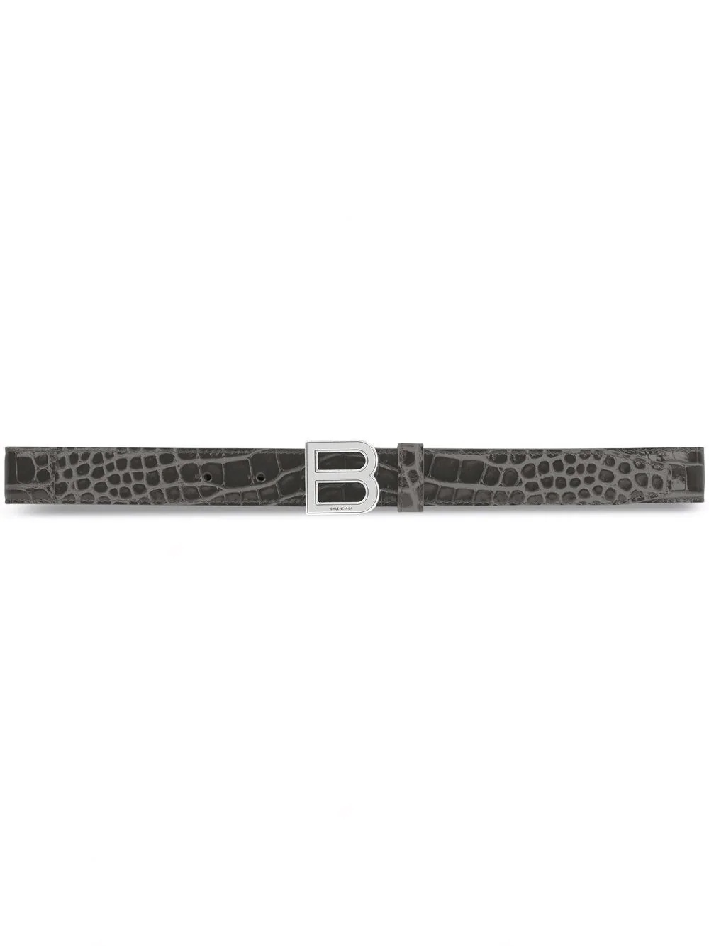 Hourglass thin leather belt - 1