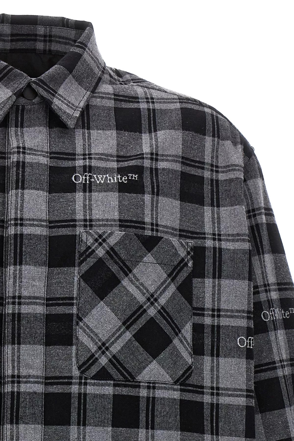 'Check Flannel Padded' jacket - 4
