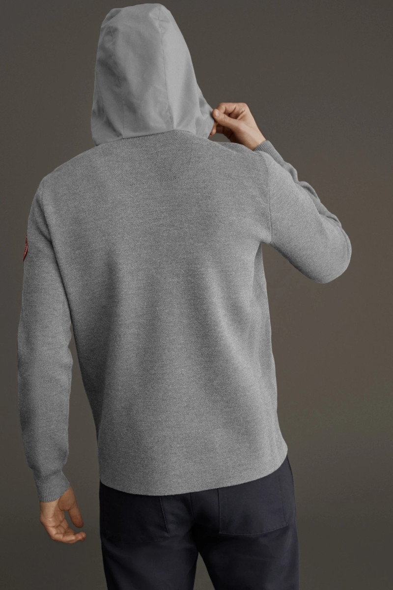 HYBRIDGE KNIT ANORAK 5