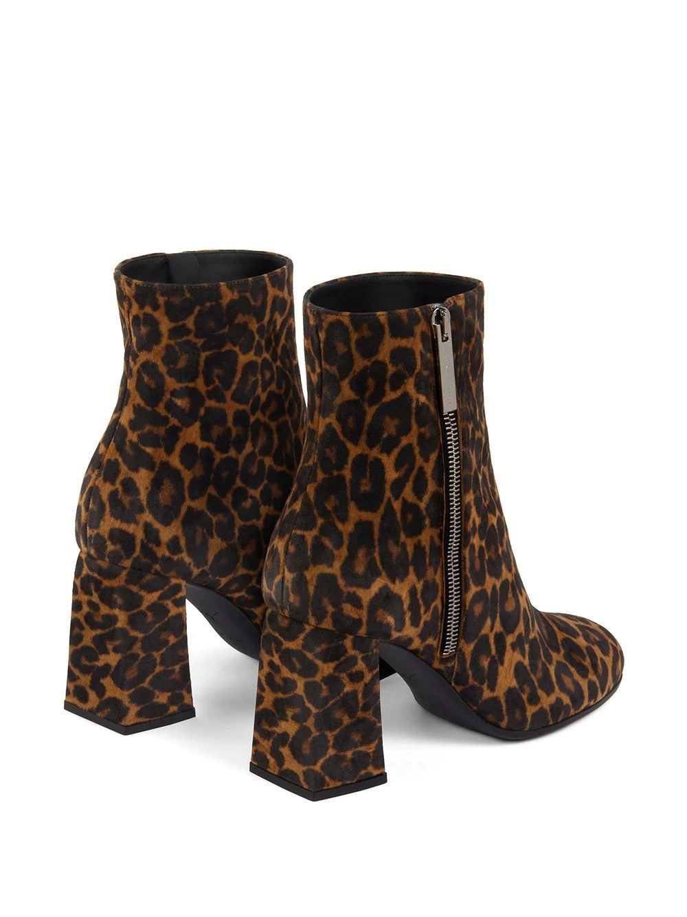 Sveva 80mm leopard-print boots - 3