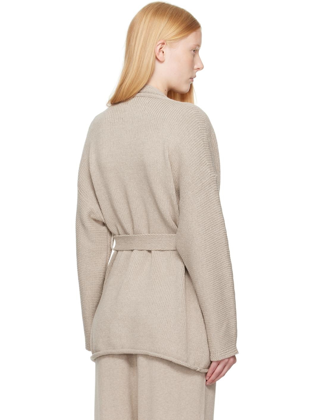 Taupe Coto Cardigan - 3